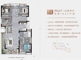 金鹏长江上著_4室2厅2卫 建面135平米
