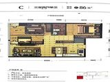 世纪西华家园_3室2厅0卫 建面86平米