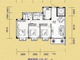 鑫辉天江丽都_3室1厅2卫 建面133平米