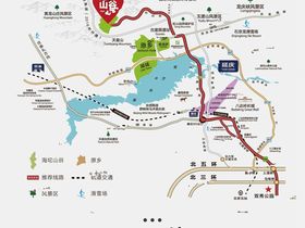 海坨山谷
