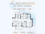 中熙玖珑山_3室2厅2卫 建面100平米