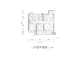 云玺天颂_3室2厅2卫 建面121平米