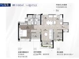 保利和悦滨江_2室2厅2卫 建面80平米