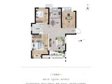 绿都上林府_3室2厅1卫 建面106平米