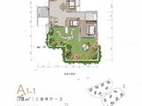 滨江郦城_3室2厅1卫 建面78平米