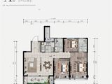 北宸学府_3室2厅2卫 建面105平米