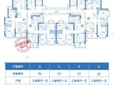 信达华宇阳光湖樾_3室2厅1卫 建面98平米