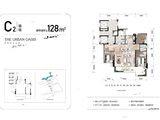 中铁阅山湖臻藏_3室2厅2卫 建面128平米