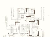 力高君逸府_3室2厅2卫 建面94平米