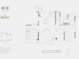 伟星T10_4室2厅3卫 建面262平米