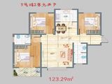 笙箫鹂苑_3室2厅2卫 建面123平米
